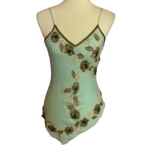 90s vintage boho beaded crave chic retro tank top